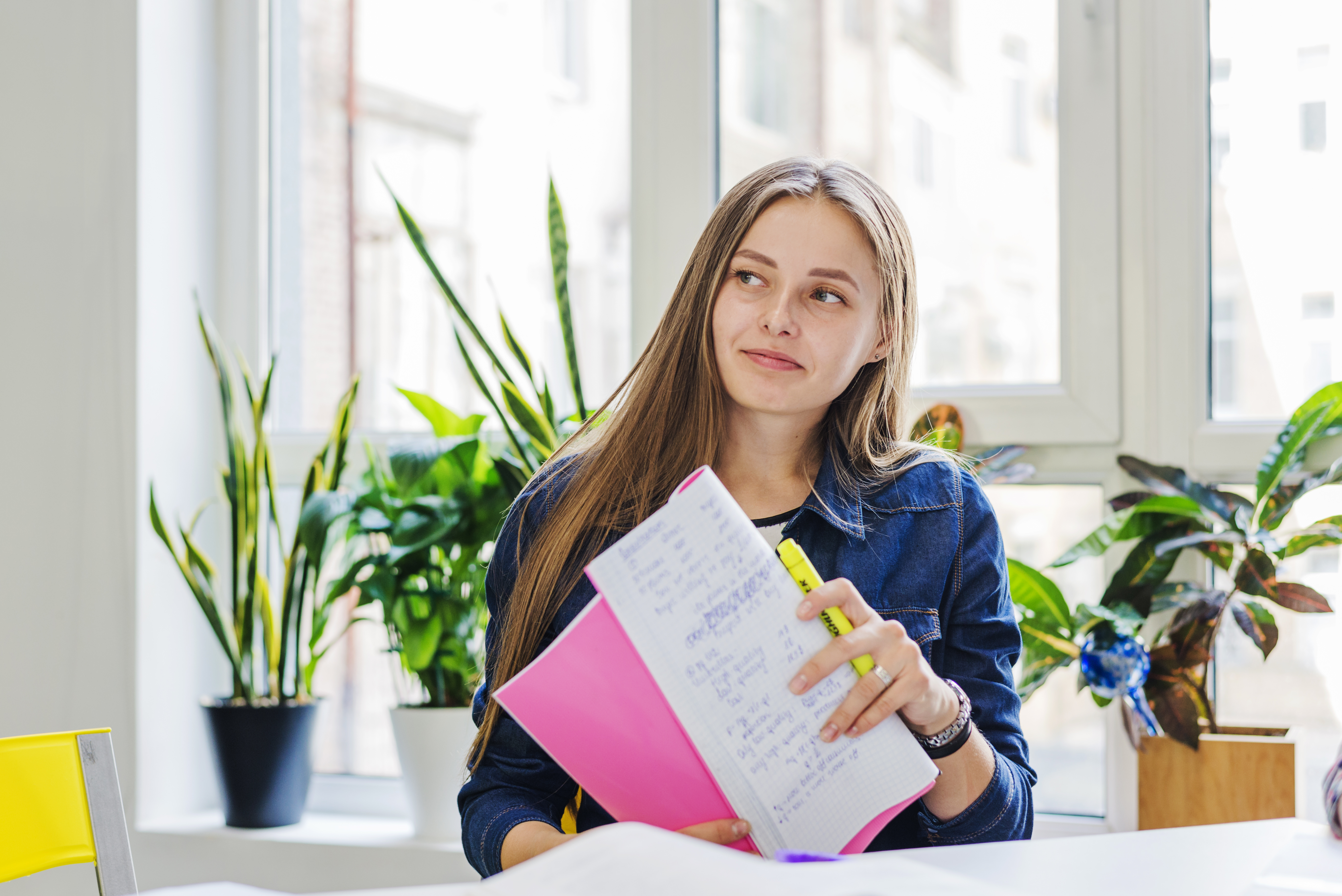 Instructor teaching web design principles